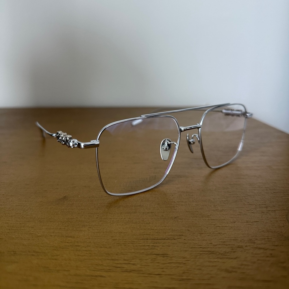 Sterling Silver & Titanium Glasses